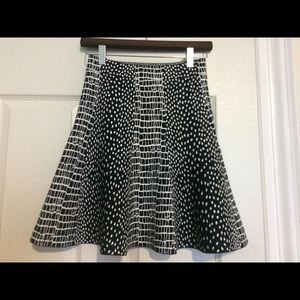 Black Combo Peyton Mini Skirt